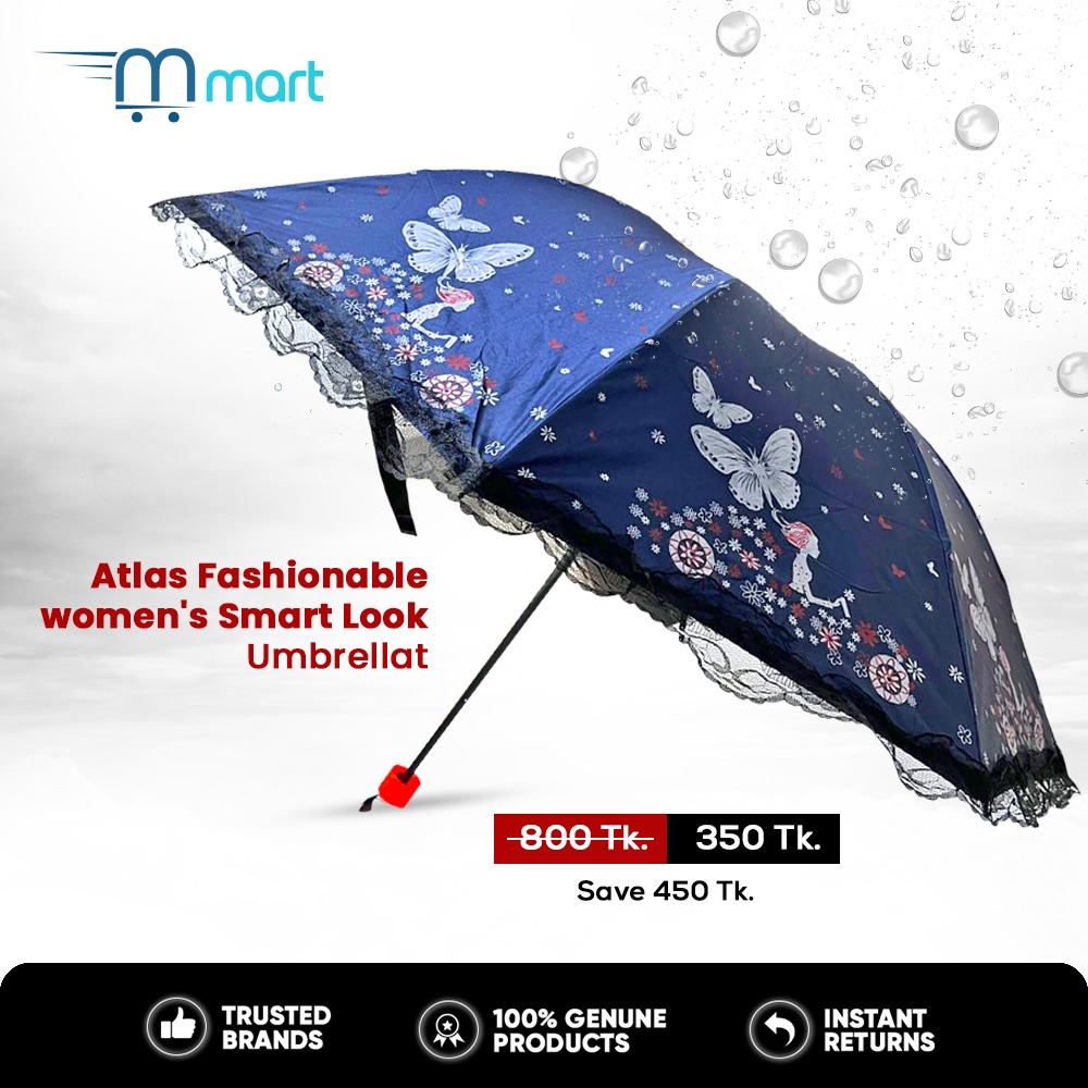 Atlas Fashionable Sunshade Print Umbrella