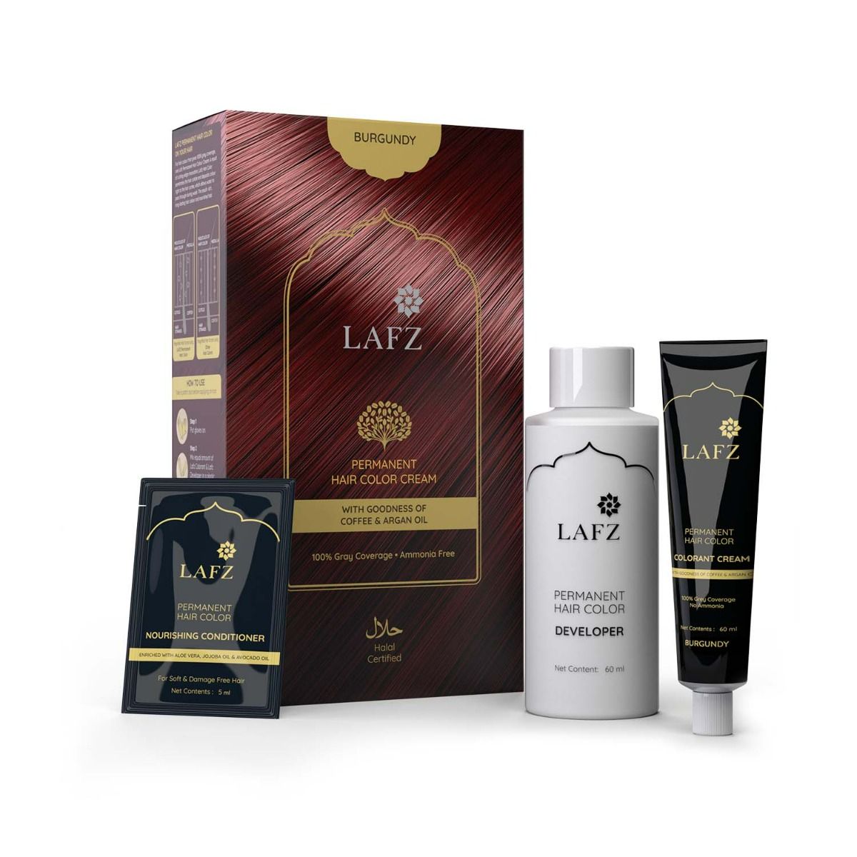 Lafz Permanent Hair Color Cream